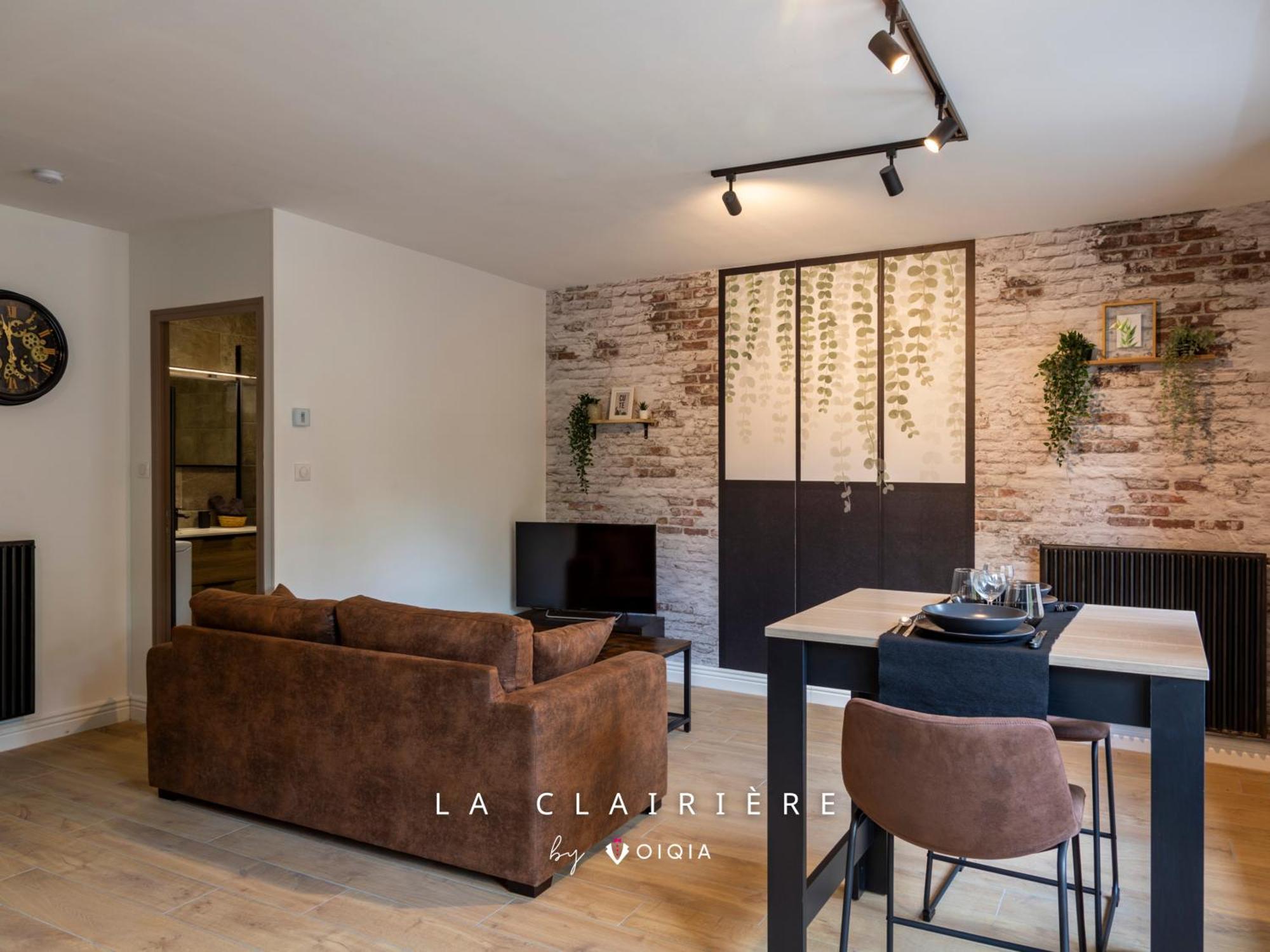 La Clairiere ~ Parking ~ Arrivee Autonome Apartment Bourges Luaran gambar